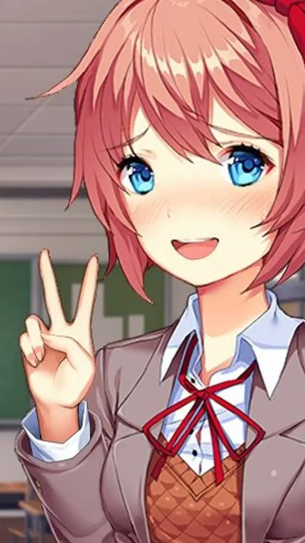 ai character: Sayori background