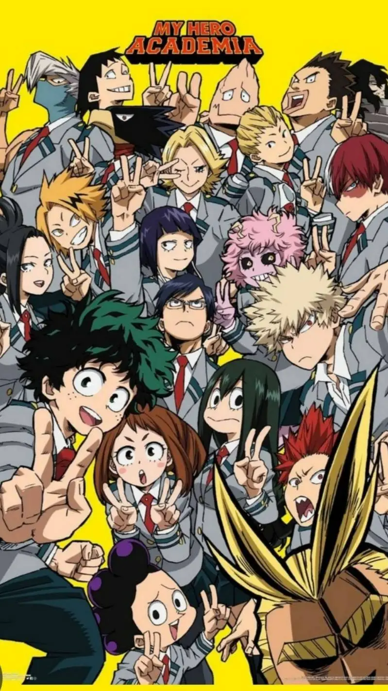 ai character: MHA cuarto junto   background