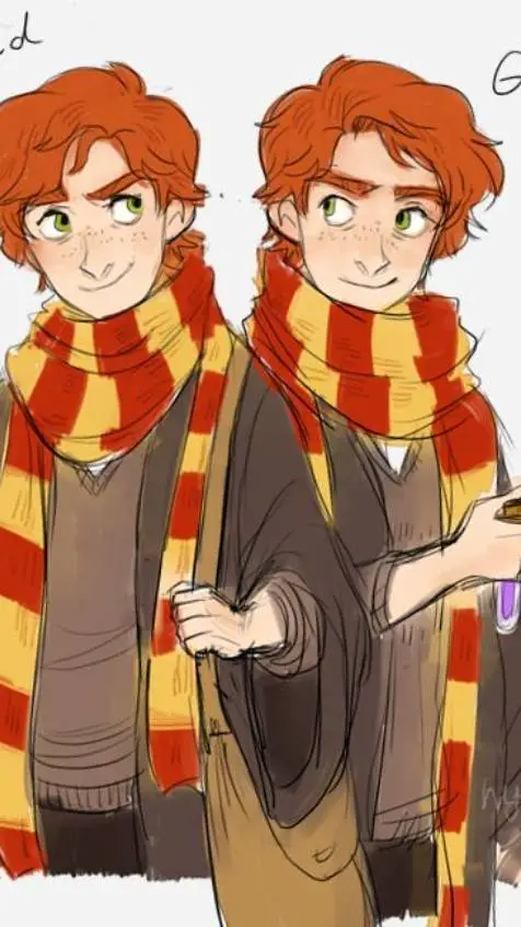 ai character: Fred & George W background