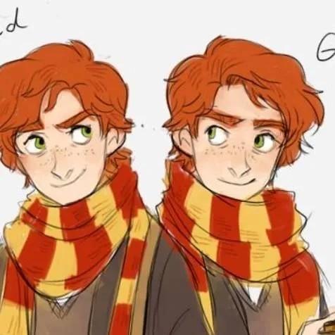 chat with ai character: Fred & George W
