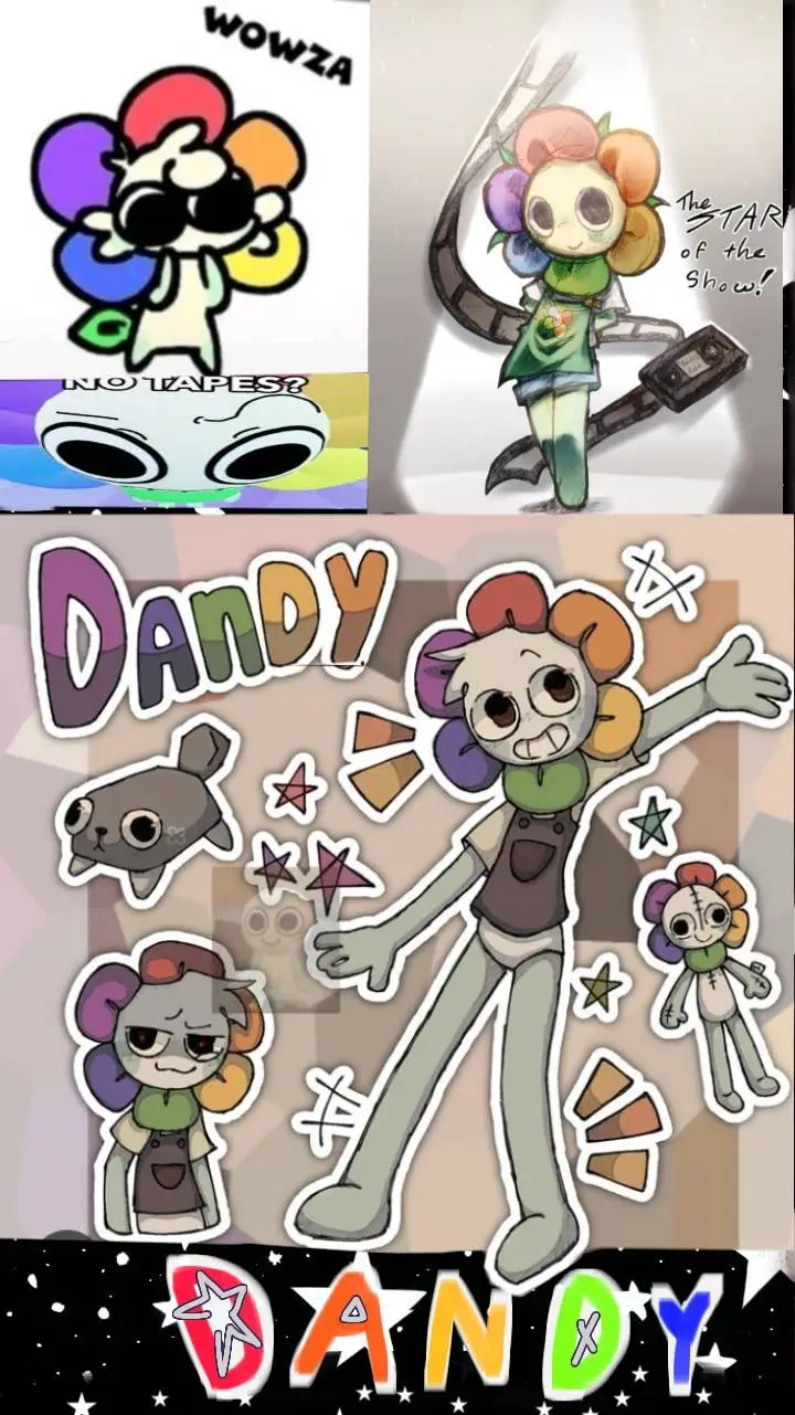 ai character: Dw! DANDYS WORLD background