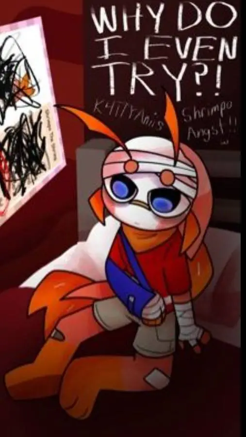 ai character: Shrimpo is worse:( background