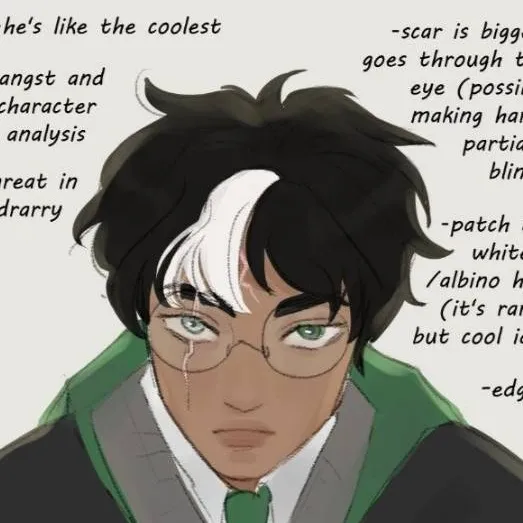 chat with ai character: SLYTHERIN HARRY?!