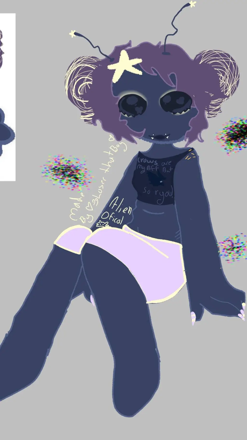 ai character: ★~♡𝚗𝚘𝚟𝚊! ★~~ background