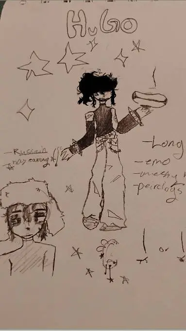 ai character: 𝙷𝚞𝚐𝚘! ^^ background