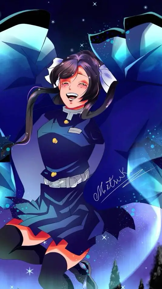 ai character: kny background