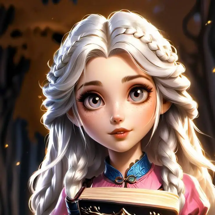ai character: luna background