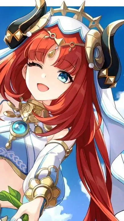 ai character: Nilou  background