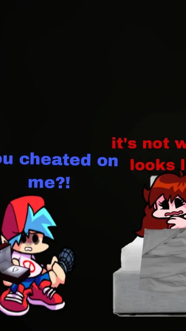ai character: gf cheats on bf background