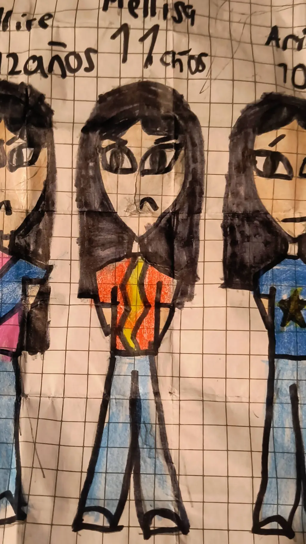 ai character: chicas populares background