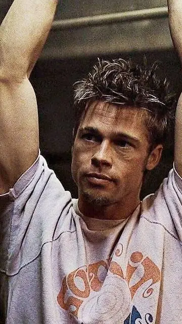 ai character: Brat Pitt background