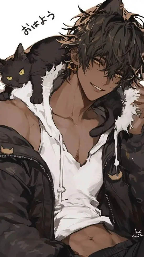 ai character: Xavier~♡ background