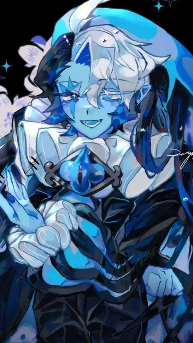 ai character: shadow milk cookie background