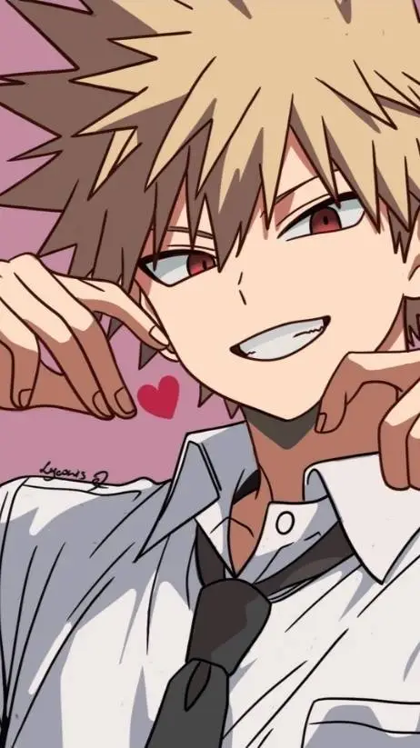 ai character: bakugo  background