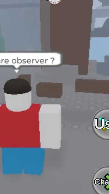 ai character: observer background