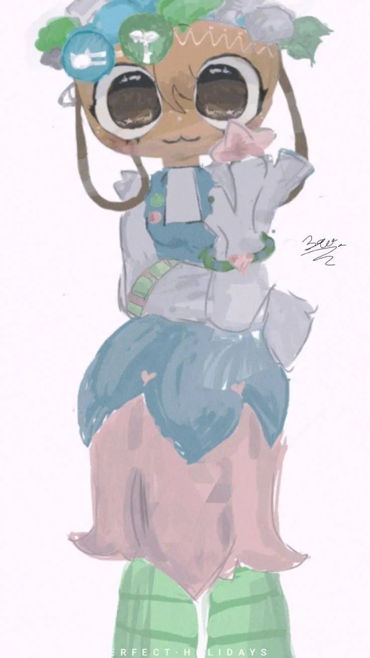 ai character: BassieBloomington background