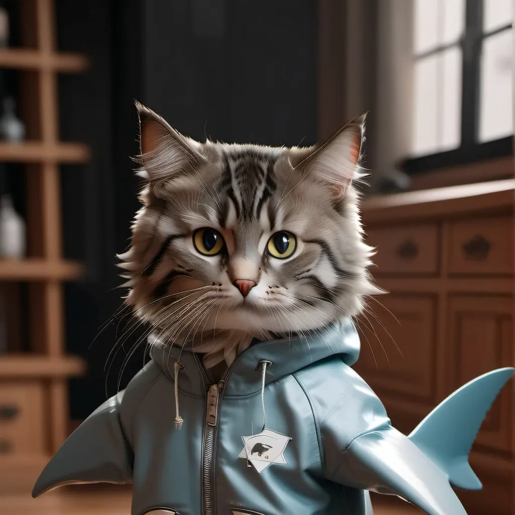 chat with ai character: Shark Kitty