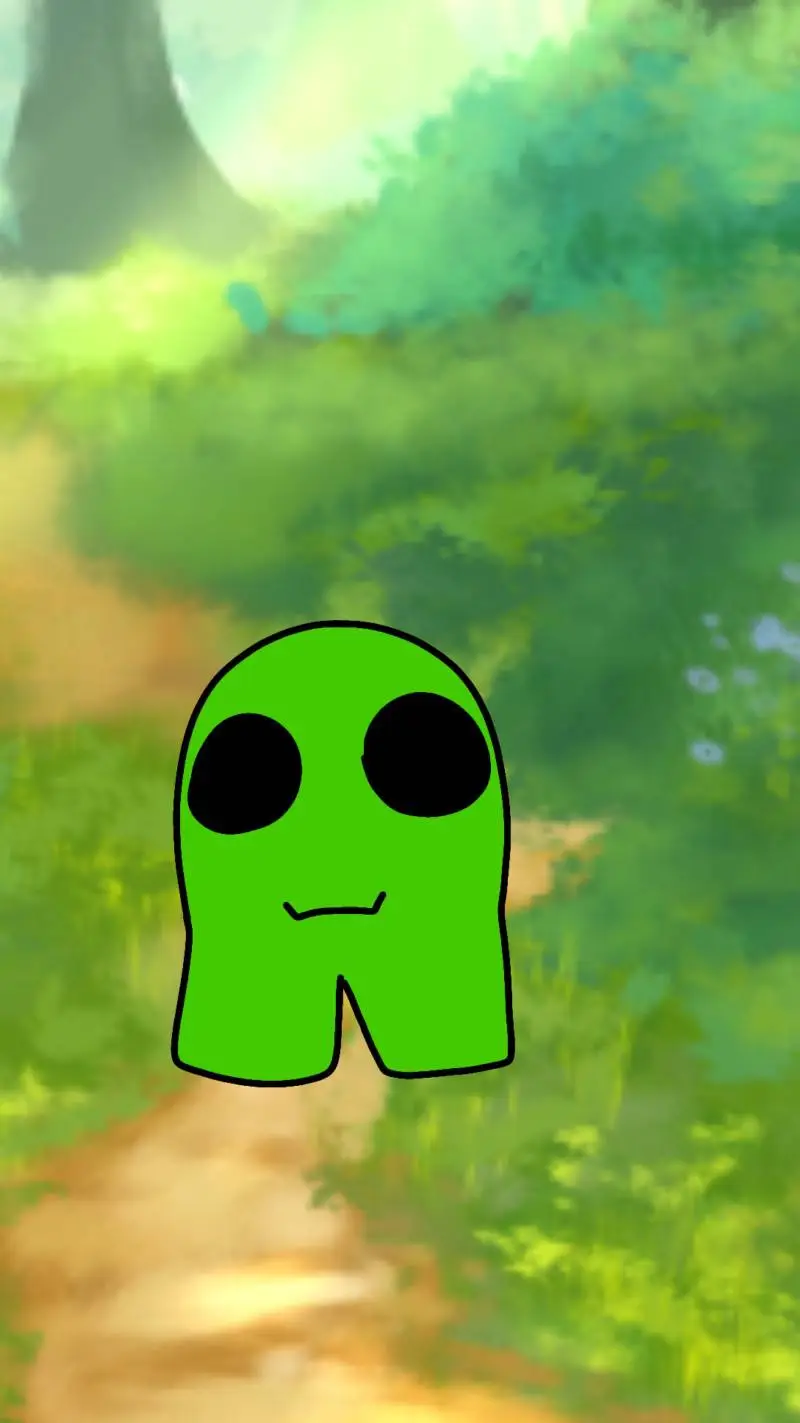 ai character: Bliumpy background