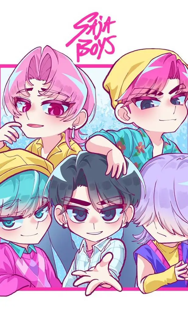ai character: saja boys  background