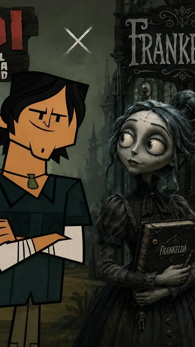 ai character: TDI X frankelda  background