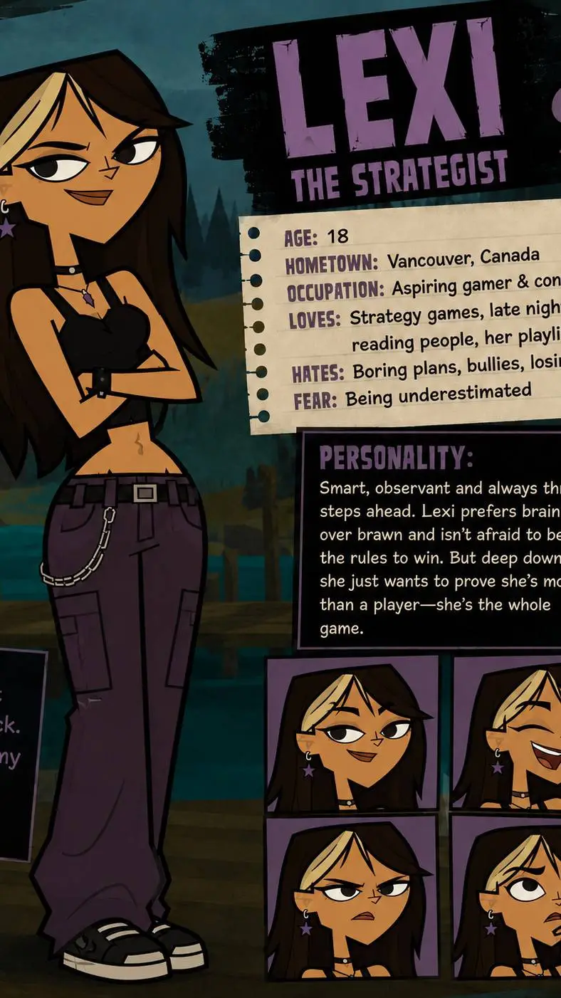 ai character: Lexi in tdi background