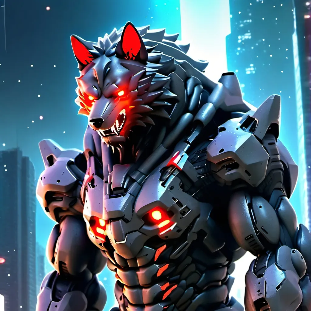 chat with ai character: Juggernaut Wolve