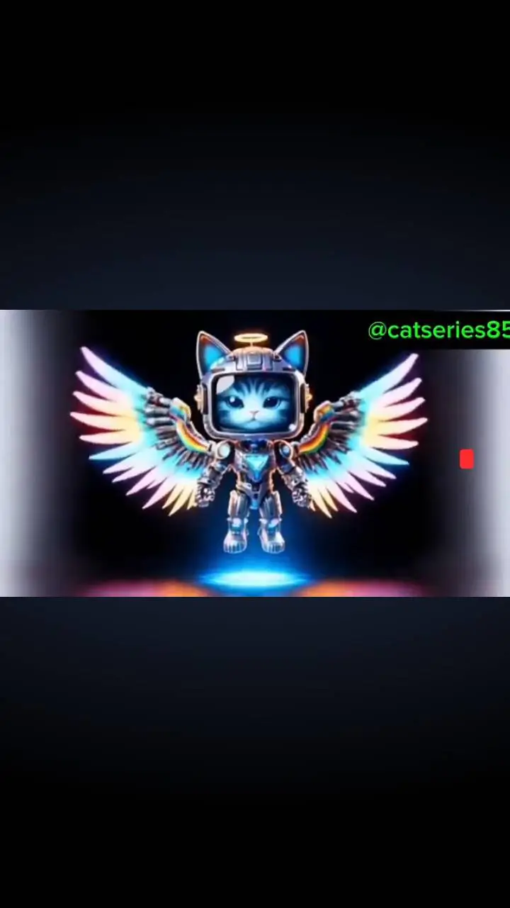 ai character: Phoenix RoboTvCat background