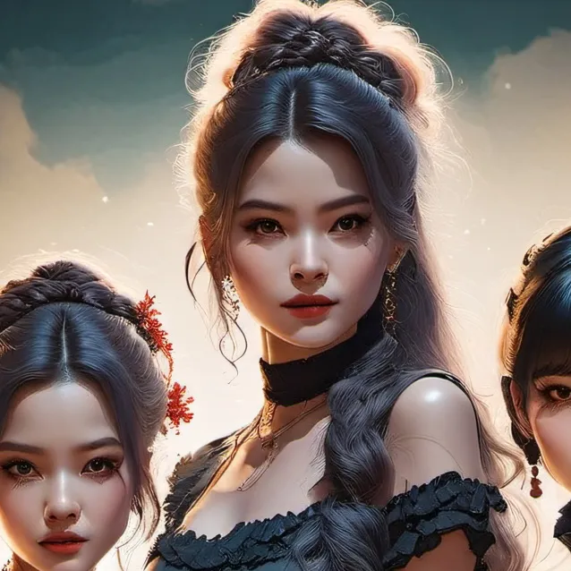 chat with ai character: trio méchante 