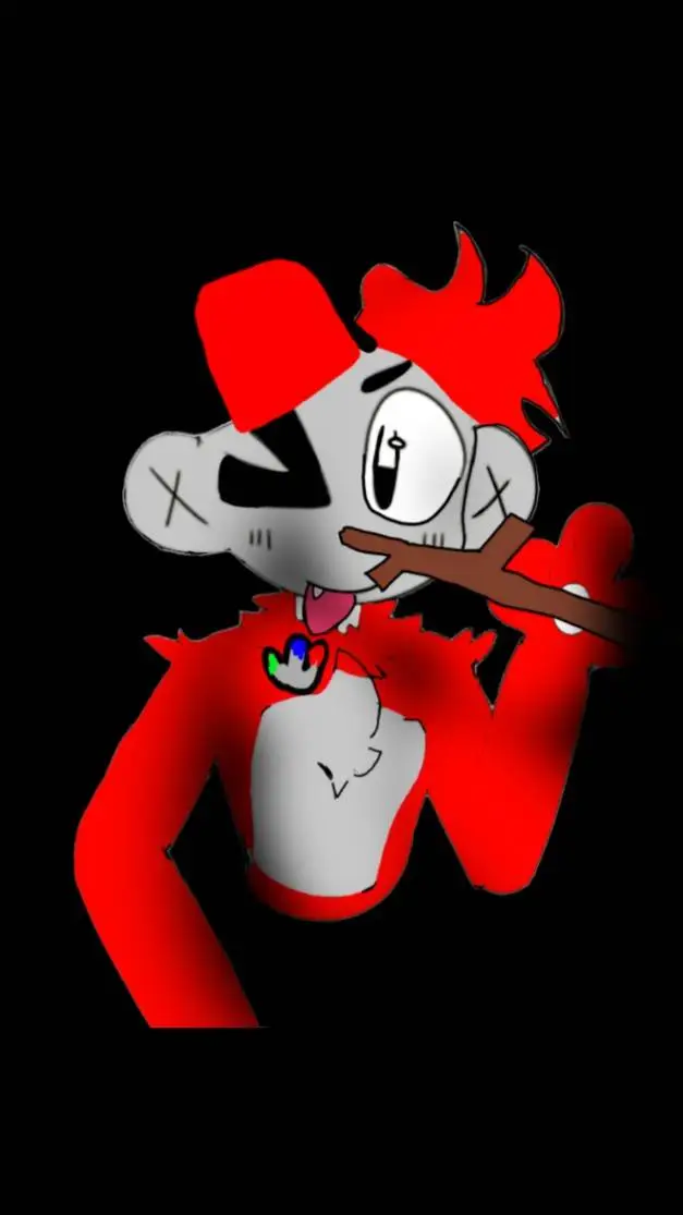ai character: TOMF furry infect background