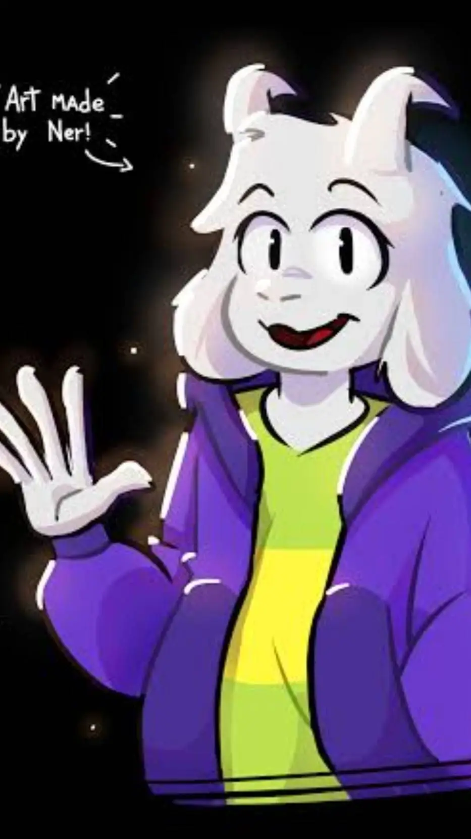 ai character: Asriel  background