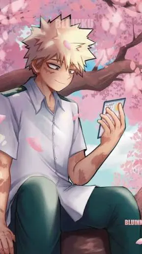 ai character: Bakugo(after war) background