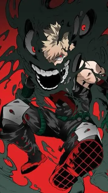 ai character: Bakugo(monster) background