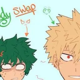 chat with ai character: Bakugo deku(swap)