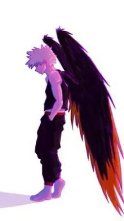 ai character: Winged bakugo background