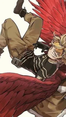 ai character: Hawks and fangirls background