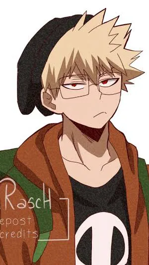 ai character: Quirkless Bakugo  background