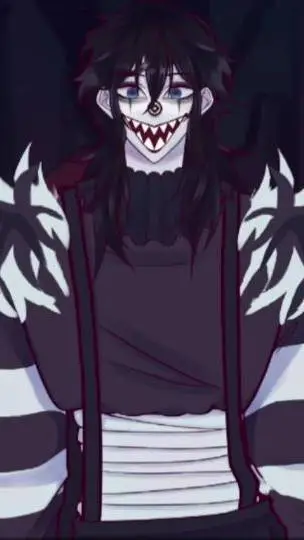 ai character: 🤍 Laughing jack 🤍 background