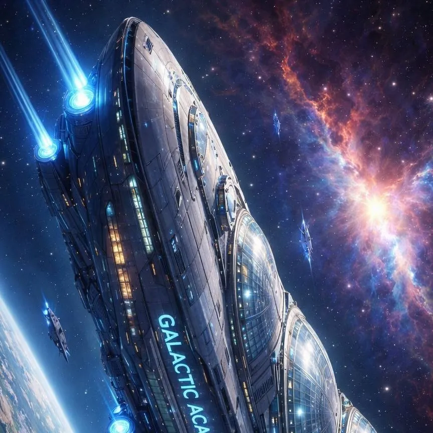 chat with ai character: Galactic Academy