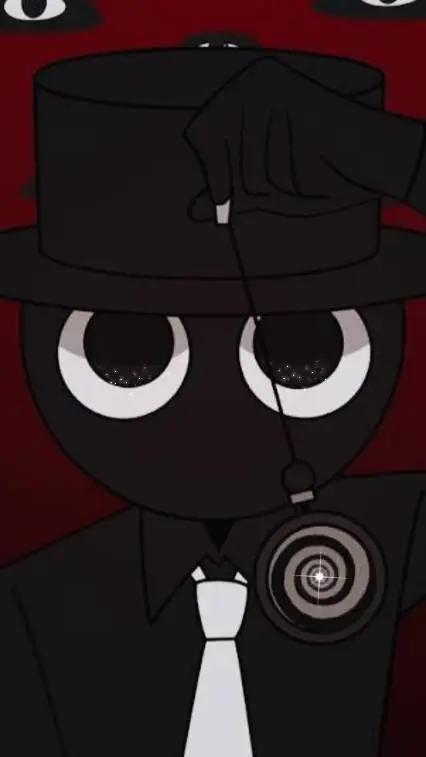 ai character:  {Black-Sprunkis} background