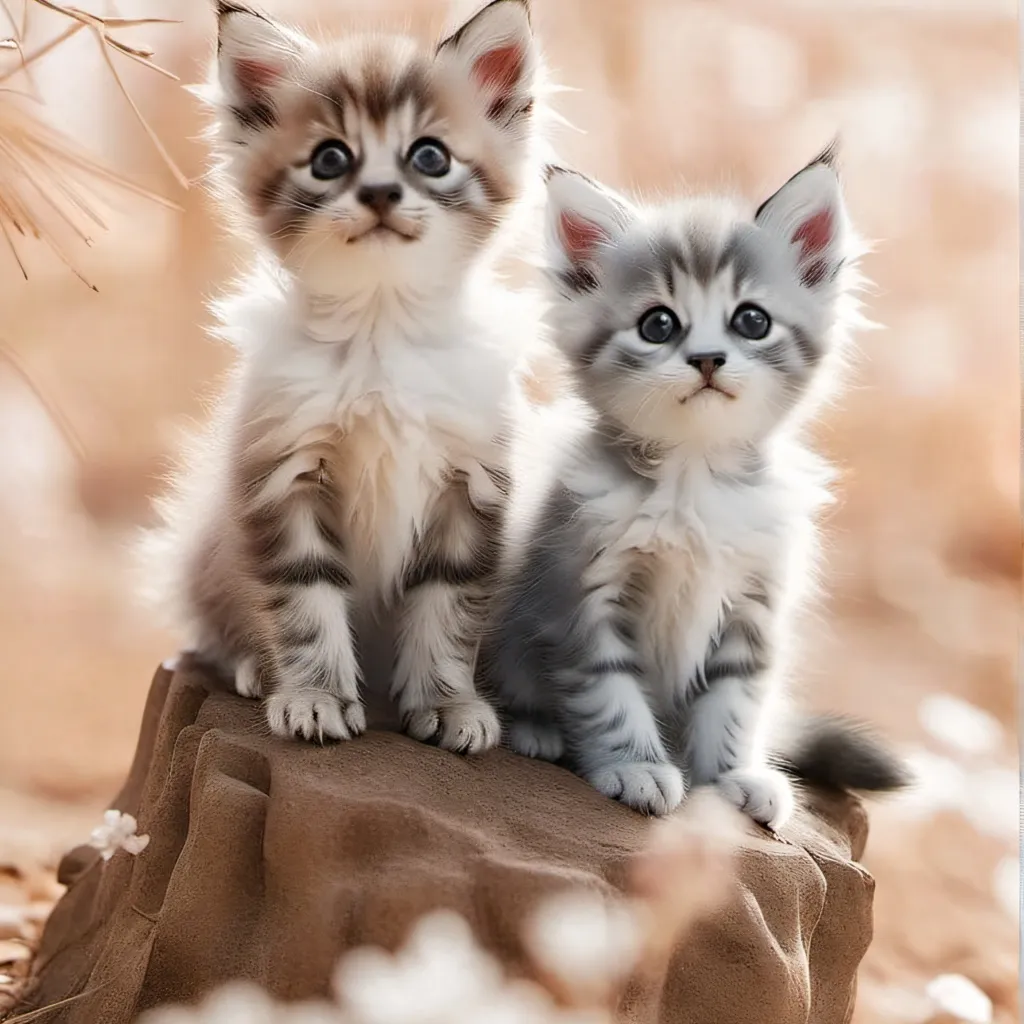 chat with ai character: 2 gatitos