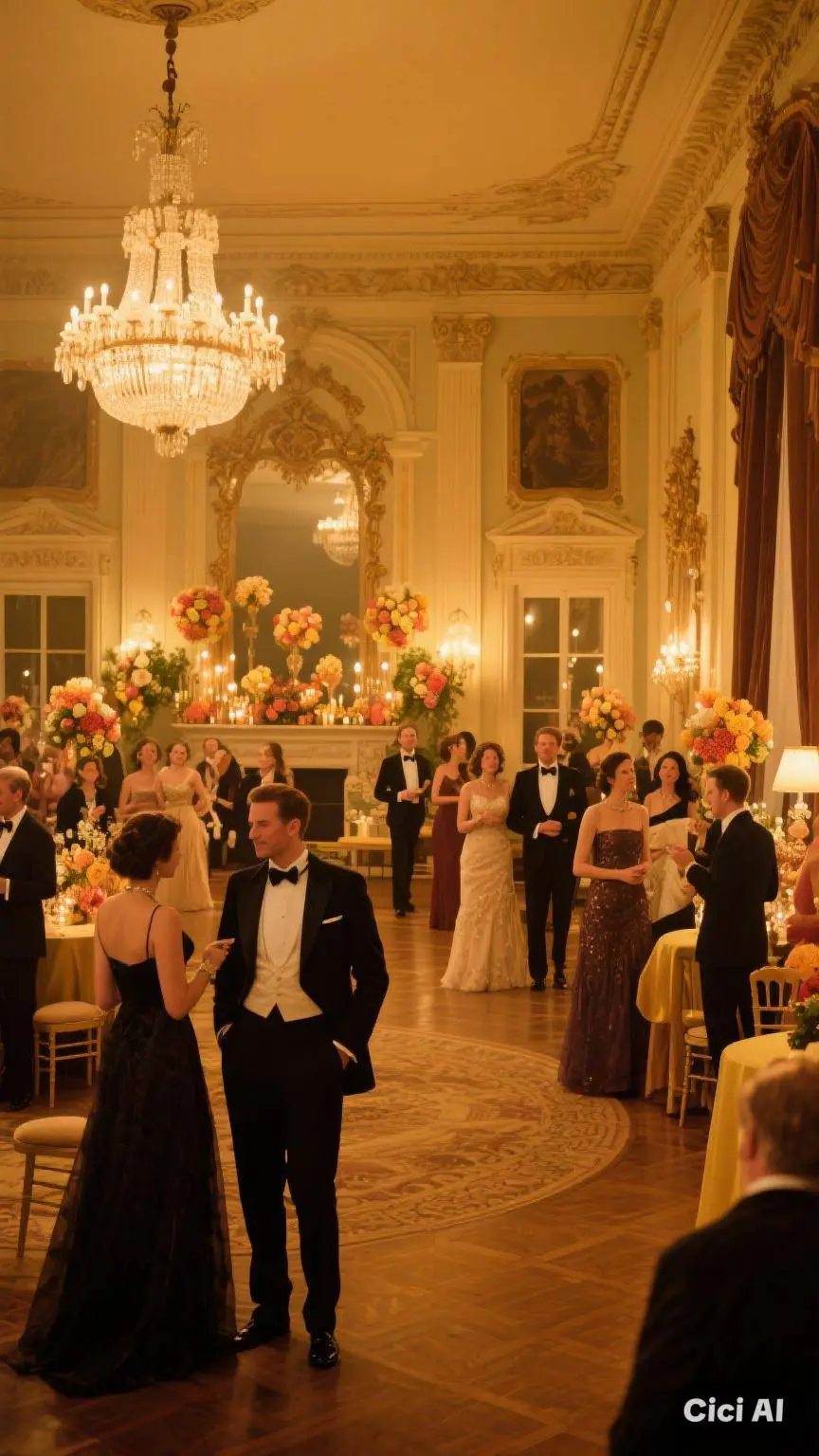 ai character: Teya's party background