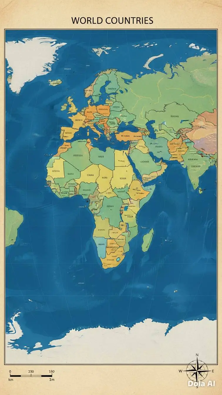 ai character: countries background