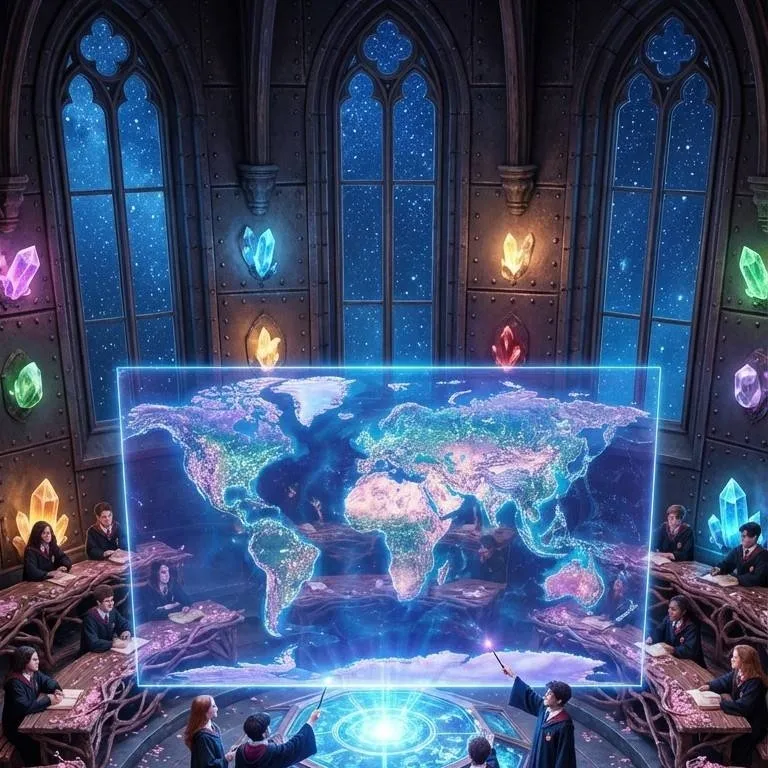 chat with ai character: Magic school