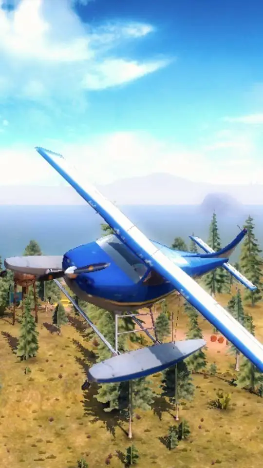 ai character: Airplane background