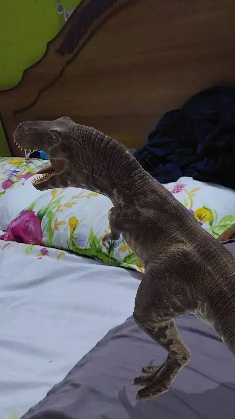 ai character: the T-Rex background