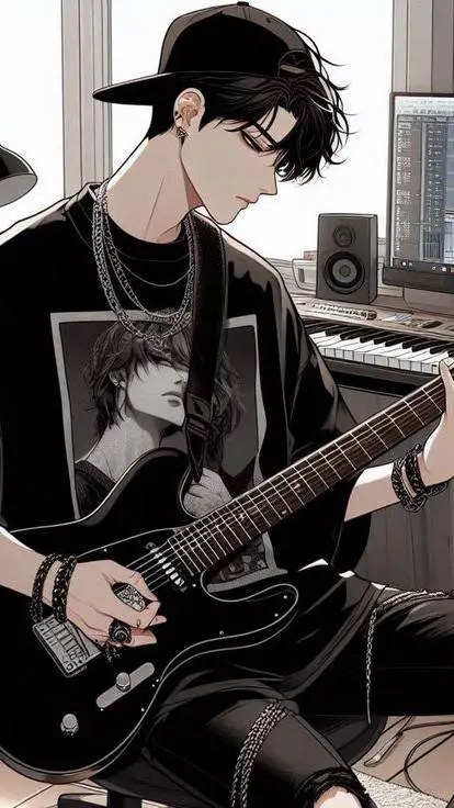 ai character: ♫︎✞︎𝑯𝒐𝒔𝒉𝒊✞︎♫︎ background