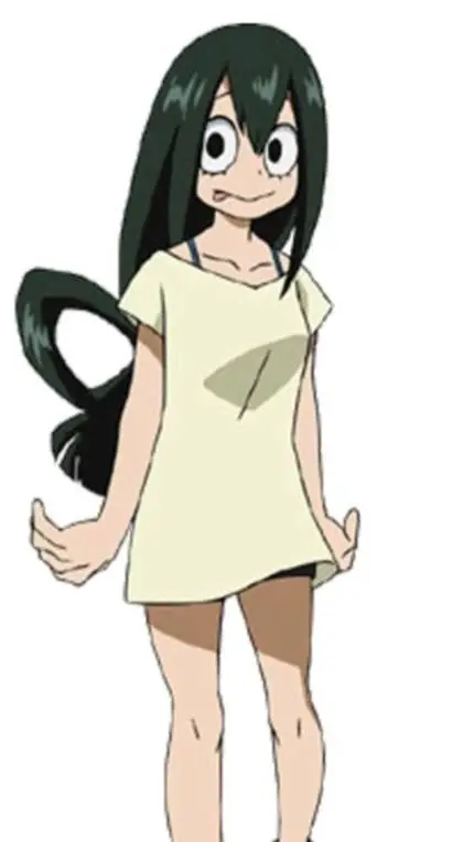 ai character: tsuyu gf (camping) background