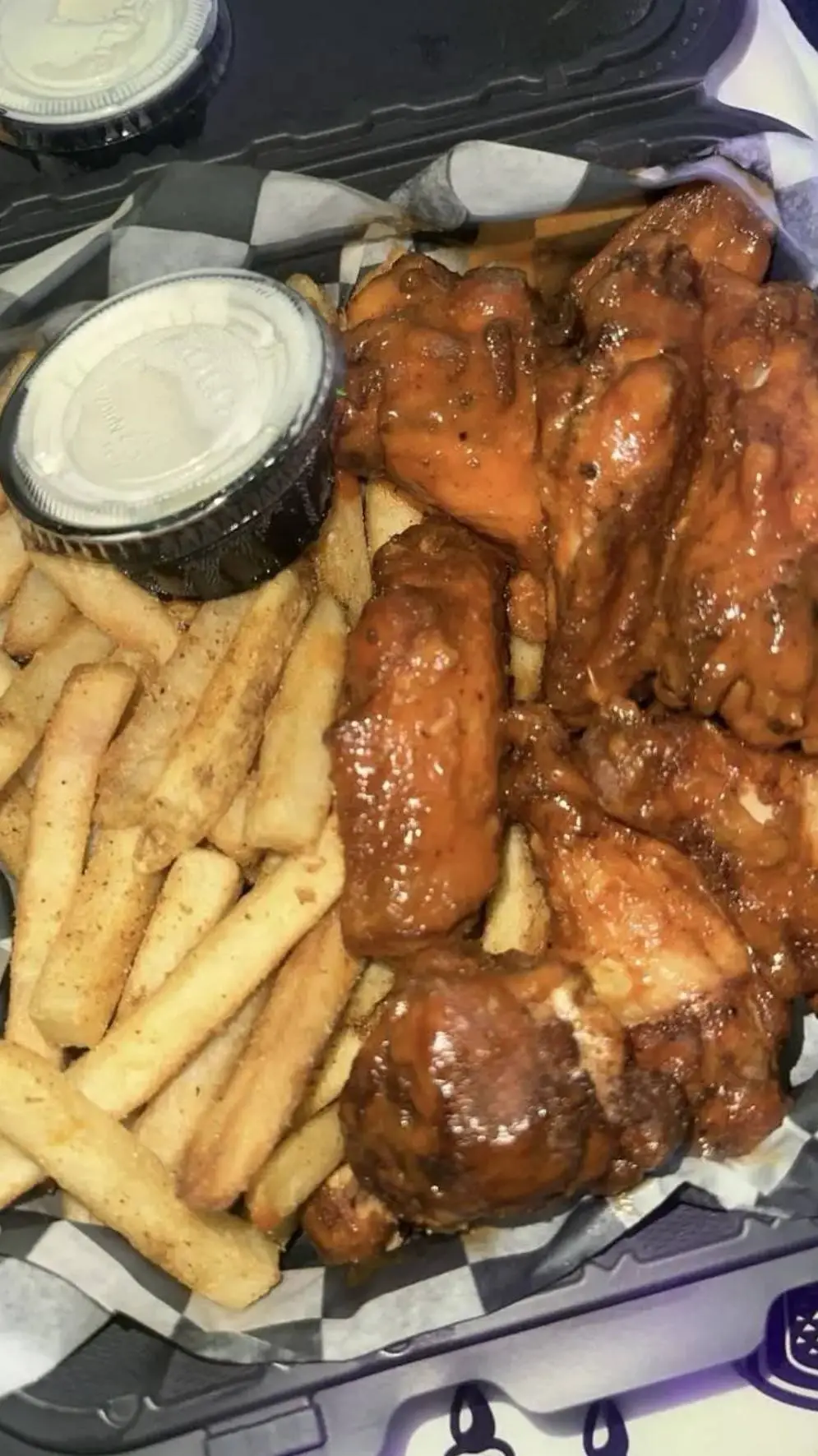 ai character: wingstop background