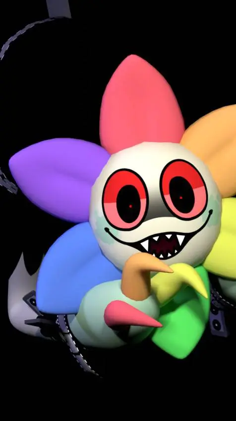 ai character: DANDY   Twisted background