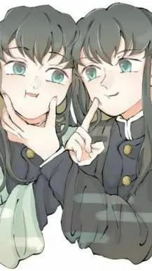 ai character: mui and yui background